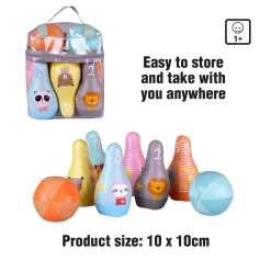 Barbo Toys Bobo Pehmeä Keilasetti