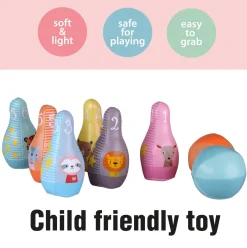Barbo Toys Bobo Pehmeä Keilasetti