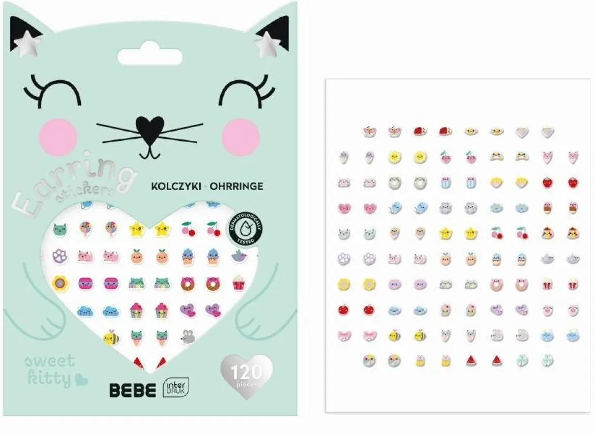 Bebe Sweet Kitty Tarrakorvakorut 120kpl