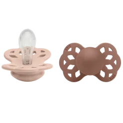 BIBS Infinity Tutti 2kpl Koko 1 Blush/Woodchuck