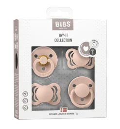 BIBS Try-It Collection Blush Kokeilusetti
