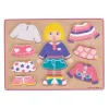 Bigjigs Dressing Girl Pukeutumis Palapeli
