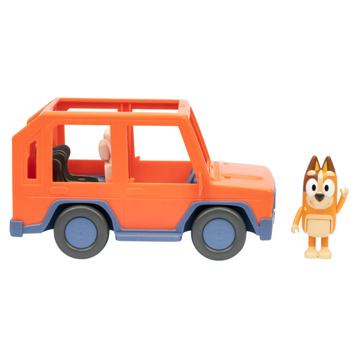 Bluey Family Road Trip Perheauto + Chilli (Äiti)