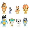 BLUEY Figures Multipack, 8 Hahmoa