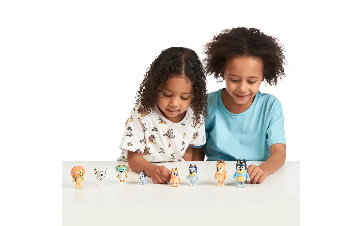 BLUEY Figures Multipack, 8 Hahmoa