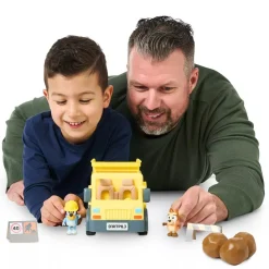 Bluey Kippikuorma-auto ja Bluey + Bingo Hahmot