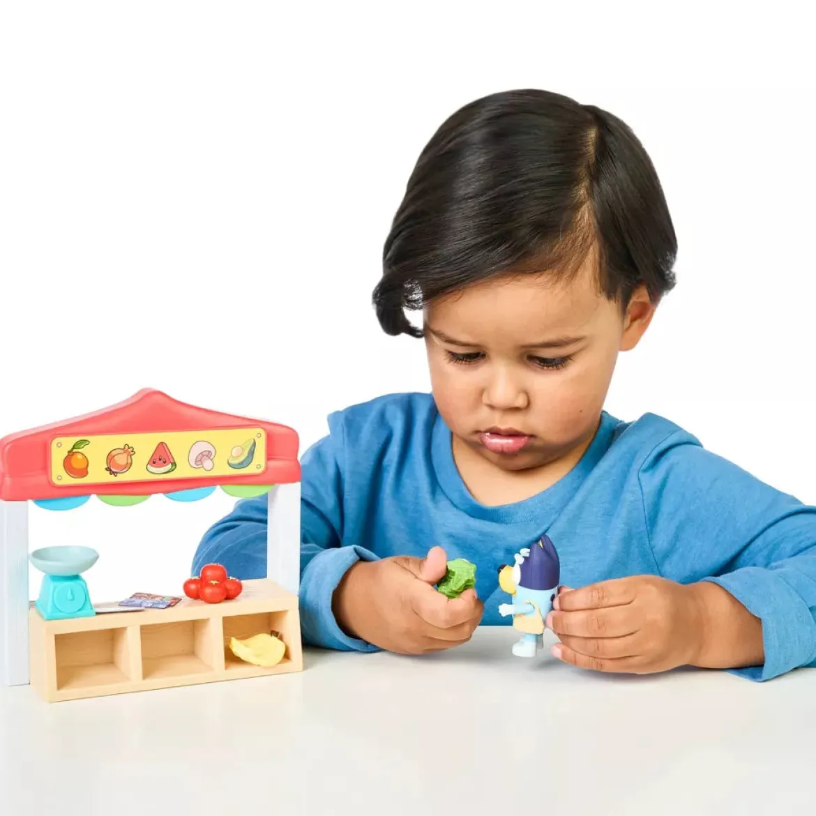 Bluey Maanviljelijän Kauppa ja Bluey Hahmo