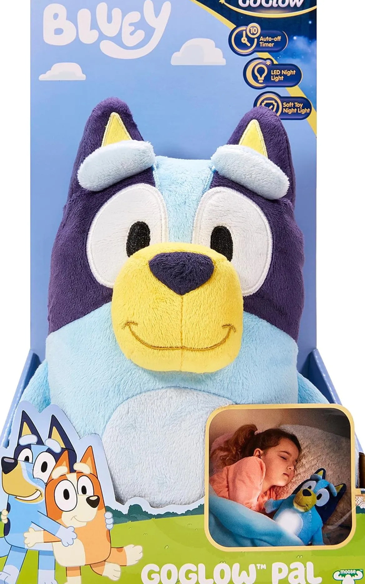 Bluey Pehmolelu Yövalo Ajastimella