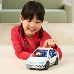 Bluey Poliisiauto Äänellä ja Valolla ja Hahmo