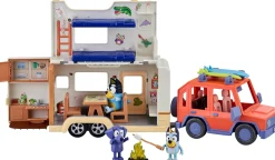Bluey Ultimate Caravan Adventures Auto ja Asuntovaunu Leikkisetti