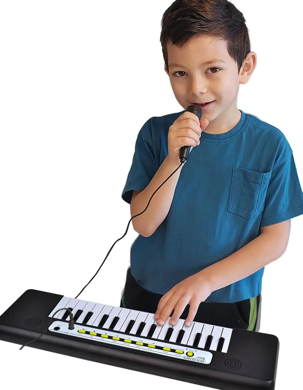 Bontempi Lasten Piano/Kosketinsoitin Mikrofonilla 32 Kosketinta
