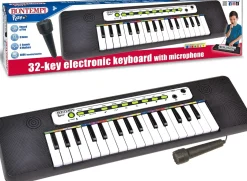 Bontempi Lasten Piano/Kosketinsoitin Mikrofonilla 32 Kosketinta