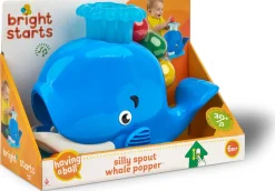 Bright Starts Silly Spout Whale Popper Musiikkilelu