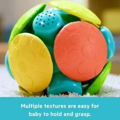 Bright Starts Wobble Bobble Crawl and Chase Ball Liikkuva Pallo