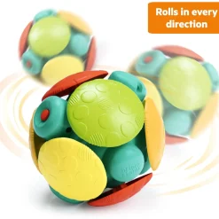 Bright Starts Wobble Bobble Crawl and Chase Ball Liikkuva Pallo