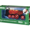 Brio 33592 Iso Punainen Veturi (Paristokäyttöinen)