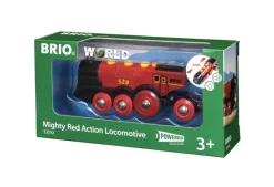 Brio 33592 Iso Punainen Veturi (Paristokäyttöinen)