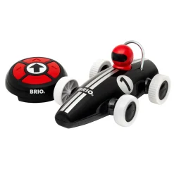 Brio Kauko-ohjattava Kilpa-auto musta/hopea