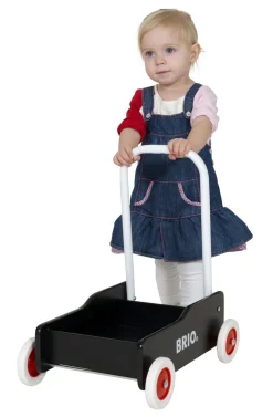 Brio Kävelyvaunu/taaperokärry Musta