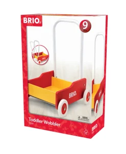 Brio Kävelyvaunu/taaperokärry Punainen