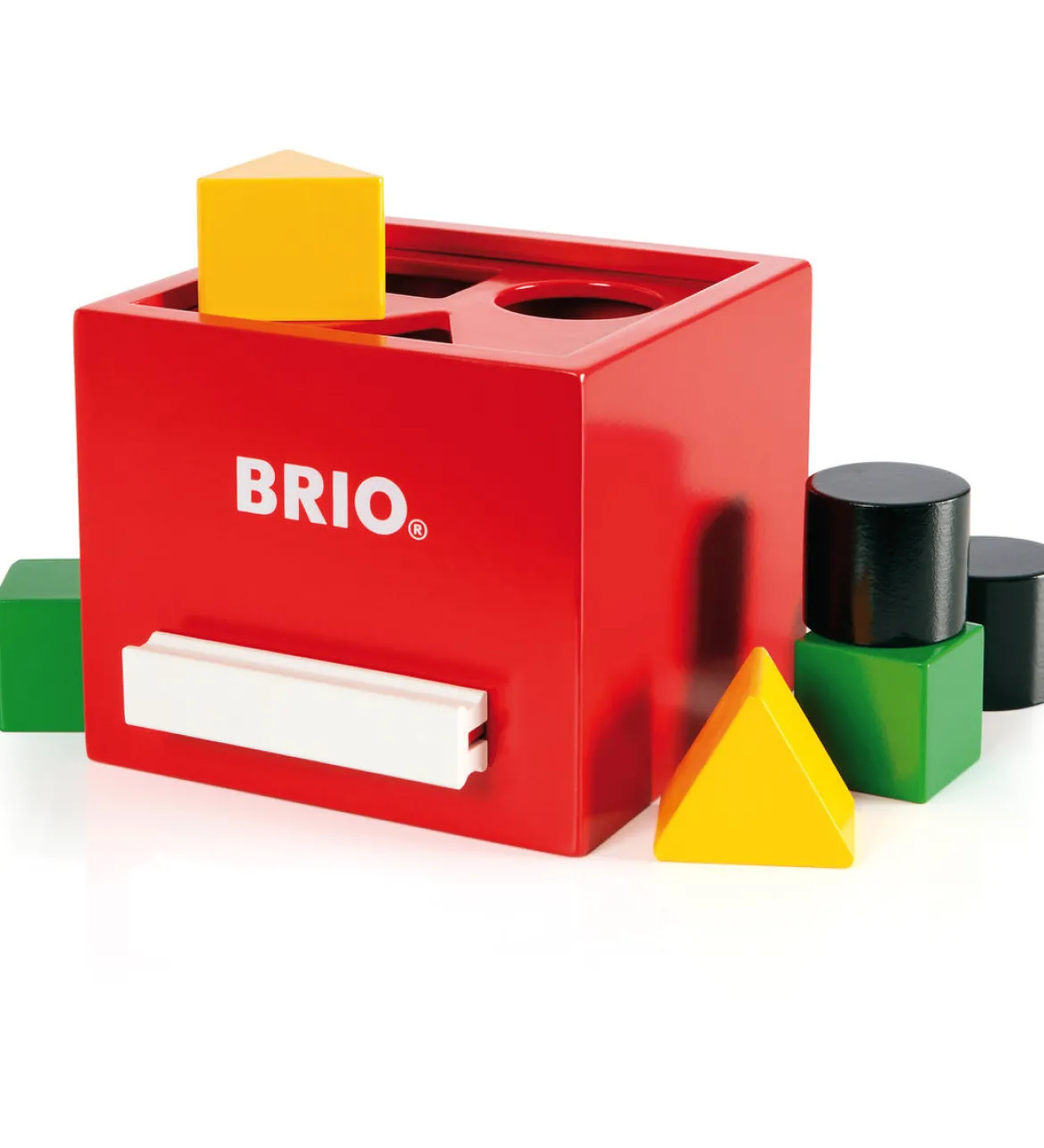 Brio 30148 Palikkalaatikko Sorting Box Punainen