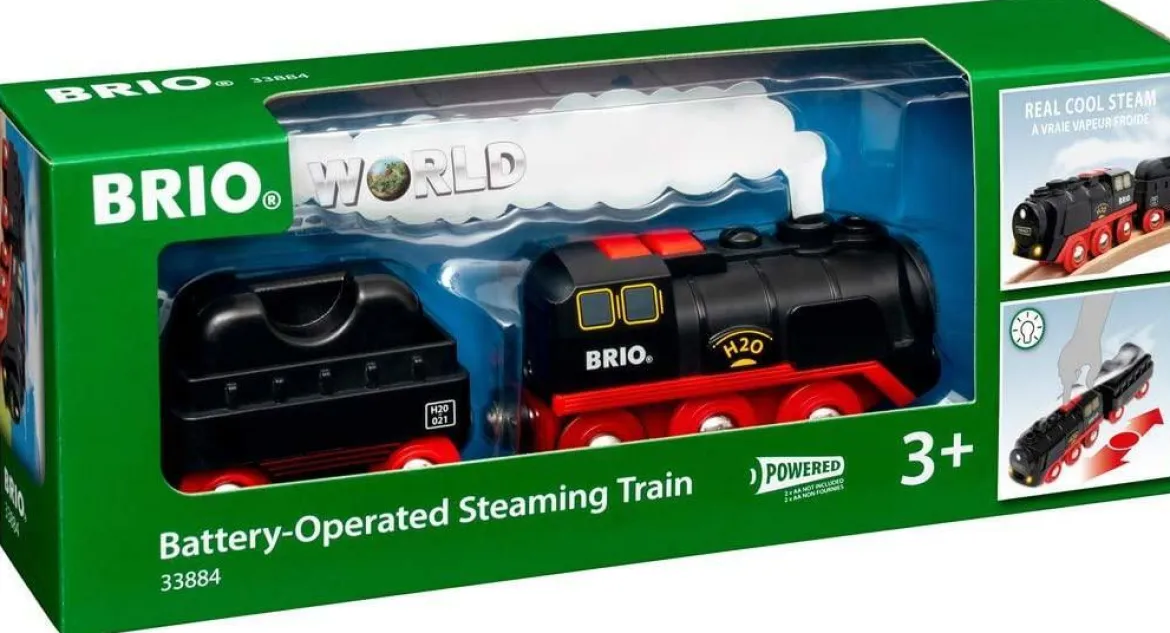 33884 Brio Paristokäyttöinen Höyryävä Höyryjuna