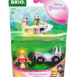 Brio Puujunarata Disney Princess 33314 Prinsessa Ruusunen ja Junavaunu