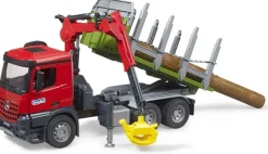 Bruder 03669 Bruder MB Arocs Tukkiauto Nosturilla Ja Tukeilla