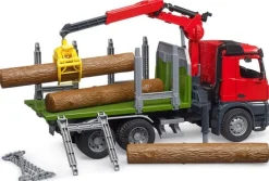 Bruder 03669 Bruder MB Arocs Tukkiauto Nosturilla Ja Tukeilla