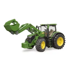 Bruder 3151 John Deere 7R 350 Etukuormaajalla 1:16