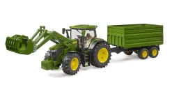 Bruder 03155 John Deere Traktori ja Traileri 1:16