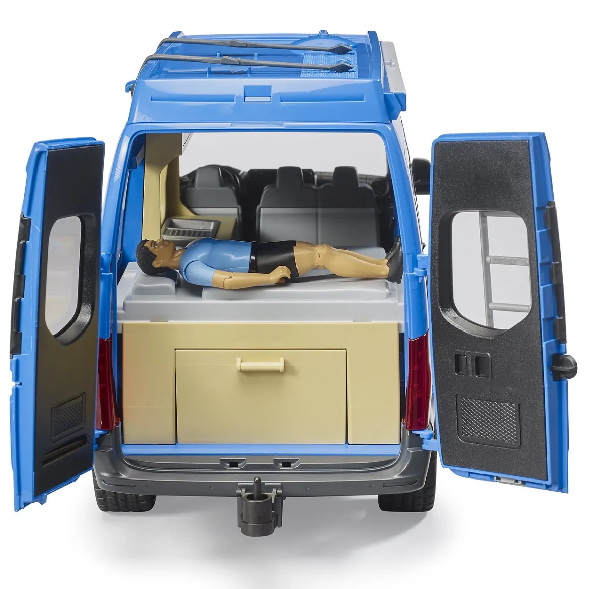Bruder 2684 MB Sprinter Asuntoauto Camper ja Hahmo