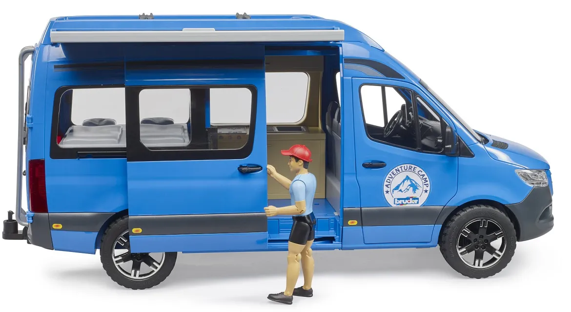 Bruder 2684 MB Sprinter Asuntoauto Camper ja Hahmo
