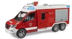Bruder 02680 MB Sprinter Paloauto Vesitykillä + Valot ja Äänet