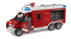 Bruder 02680 MB Sprinter Paloauto Vesitykillä + Valot ja Äänet