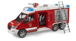 Bruder 02680 MB Sprinter Paloauto Vesitykillä + Valot ja Äänet