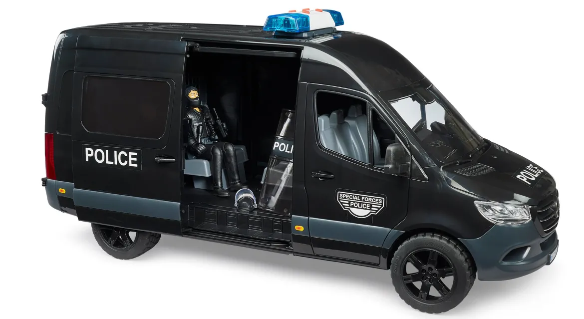 Bruder 02685 MB Sprinter Poliisin Erikoisjoukkojen Auto
