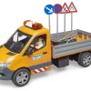 Bruder 02677 MB Sprinter Työmaa-Ajoneuvo ja Hahmo 1:16