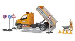 Bruder 02677 MB Sprinter Työmaa-Ajoneuvo ja Hahmo 1:16