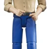 Bruder Mieshahmo Siniset Housut Beige Paita