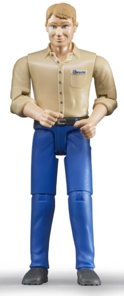 Bruder Mieshahmo Siniset Housut Beige Paita