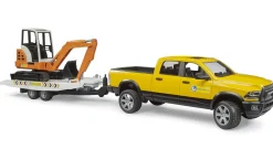 Bruder 2546 RAM 2500 Lava-Auto, Lavetti sekä Kaivuri