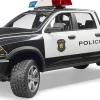 Bruder RAM 2500 Poliisiauto 1:16 Valoilla ja äänillä