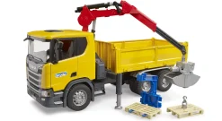 Bruder 03551 Scania Super 560R Kuorma-Auto Lastausnosturilla