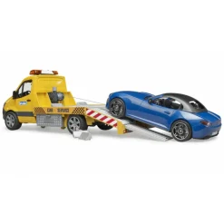 Bruder 02675Towcar Mercedes Benz With Roadster, Valo + Ääni 1:16
