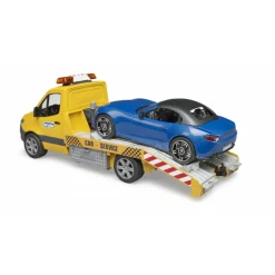 Bruder 02675Towcar Mercedes Benz With Roadster, Valo + Ääni 1:16