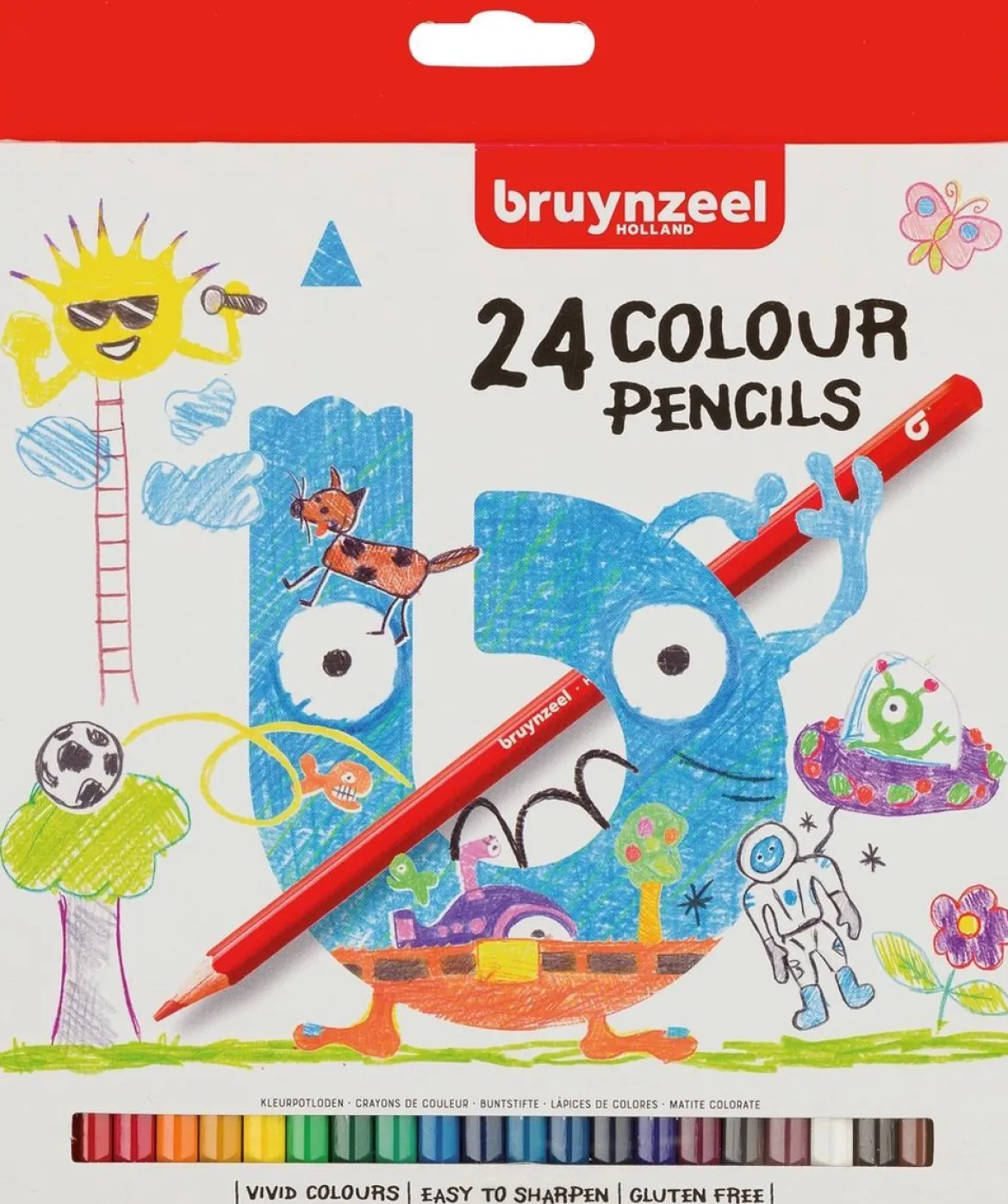Bruynzeel Kids Puuvärikynät 24 kpl