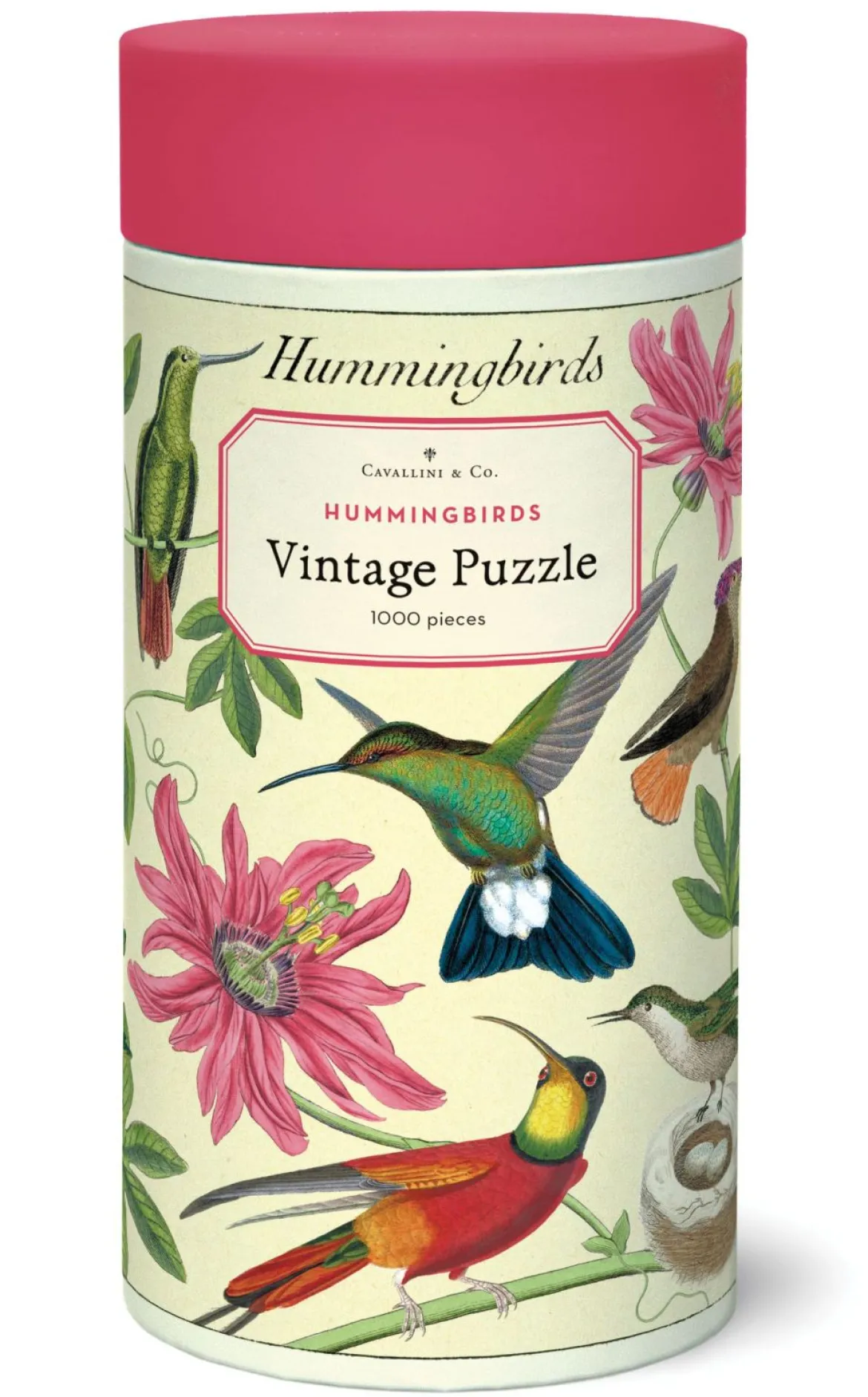 Cavallini & Co. Vintage Puzzle 1000 palaa Hummingbirds