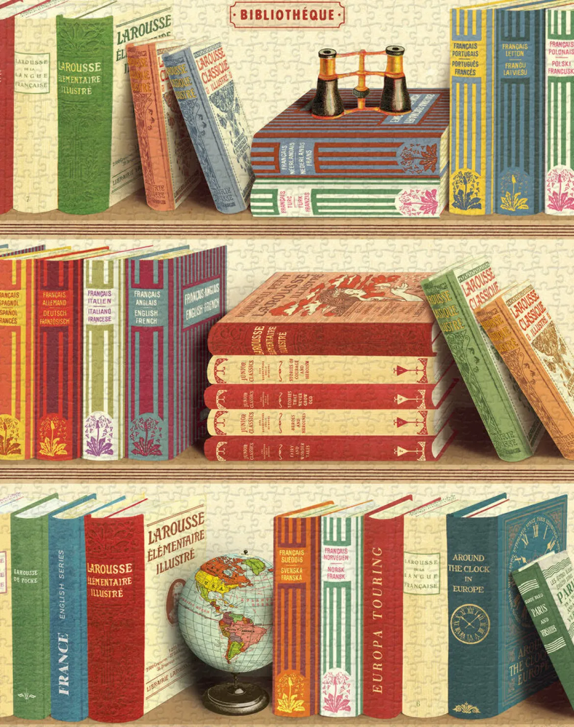 Cavallini & Co. Vintage Puzzle 1000 palaa Library