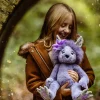 Charlie Bears Peikko Pehmolelu Amethyst Boo 32cm